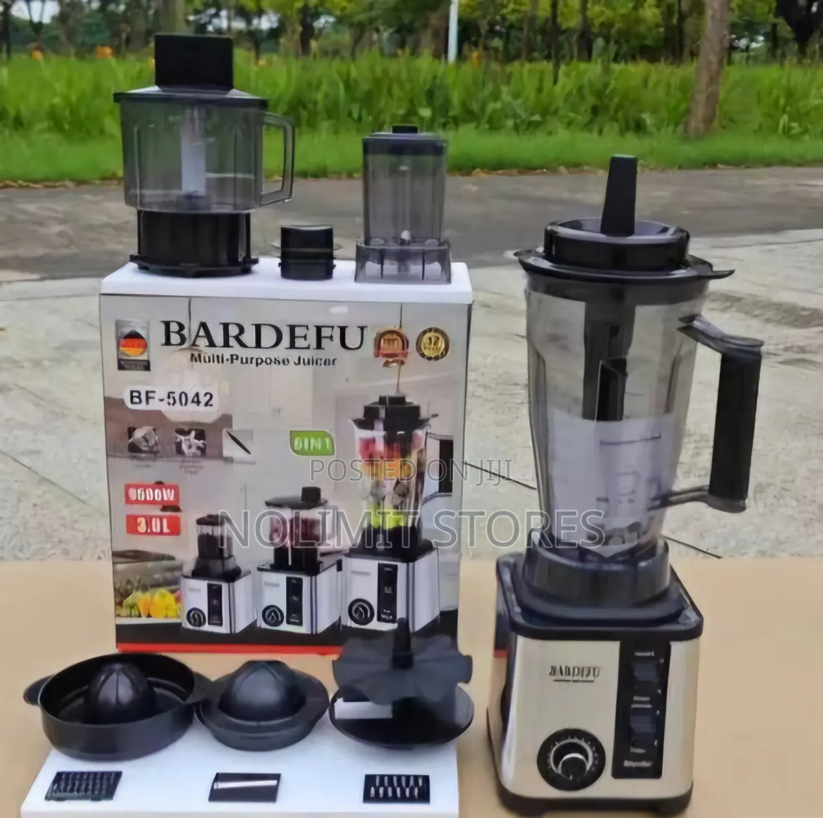 Badefu 6 in 1 Multipurpose Blender Juicer With High Quality