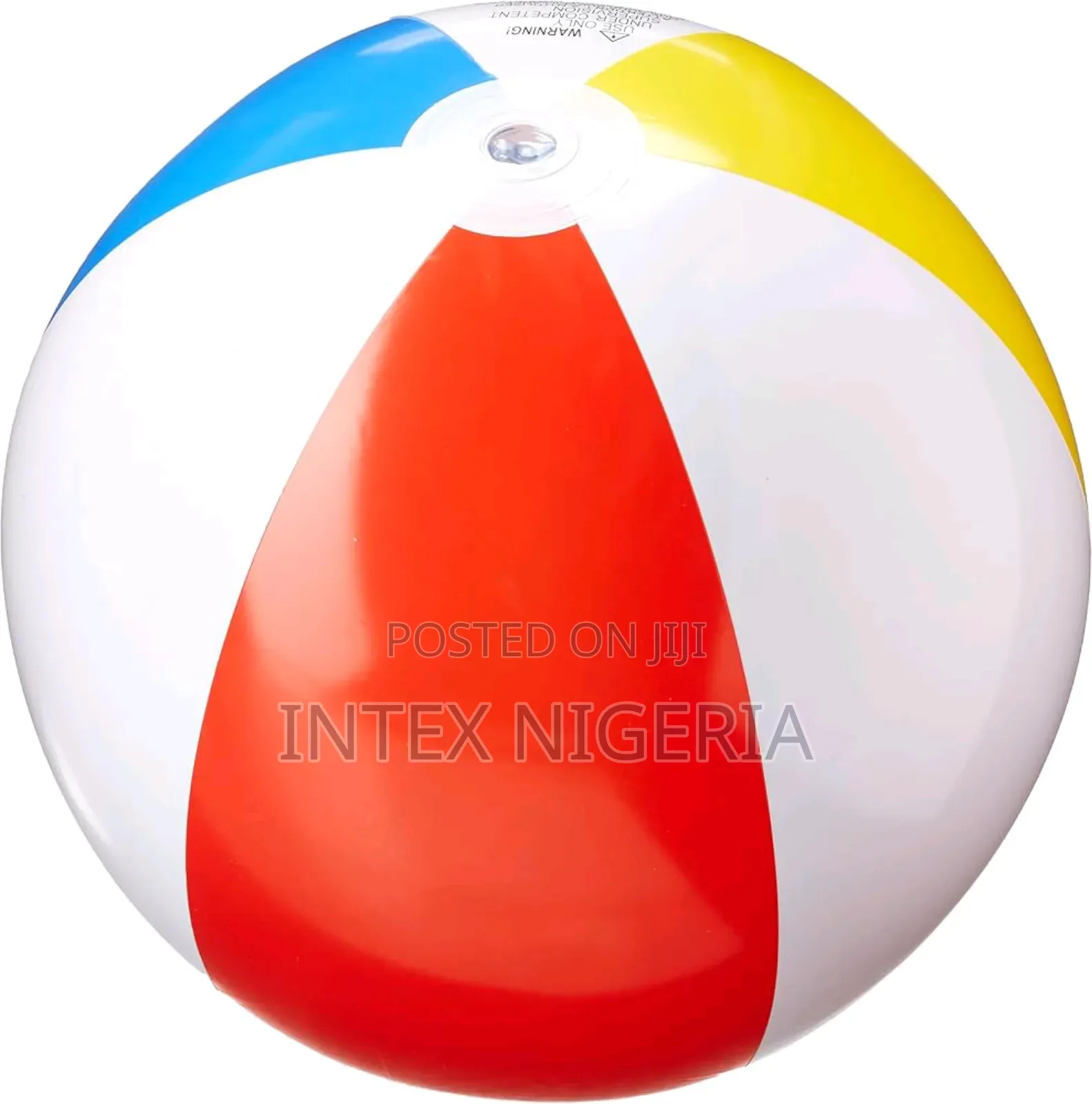 Glossy Panel Inflatable Beach Ball - 20"