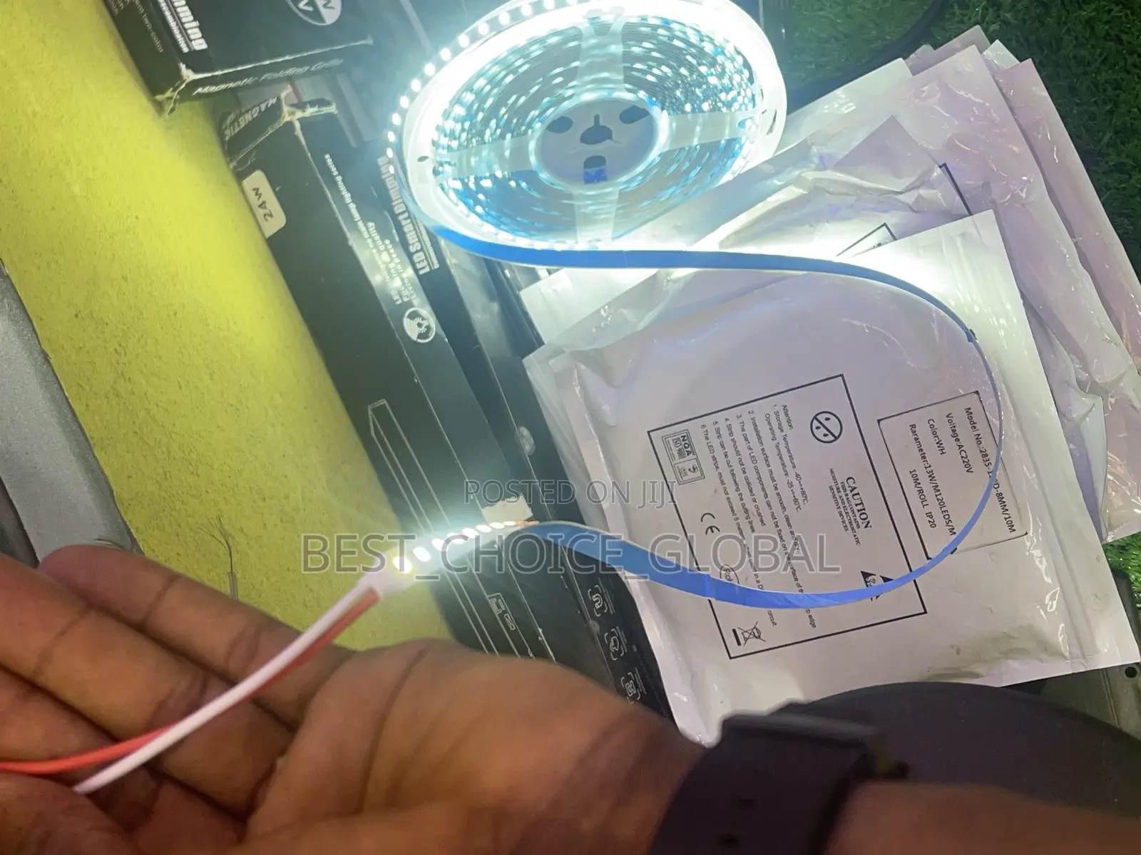 Led Strip Light 10meter White Color 220volts Direct