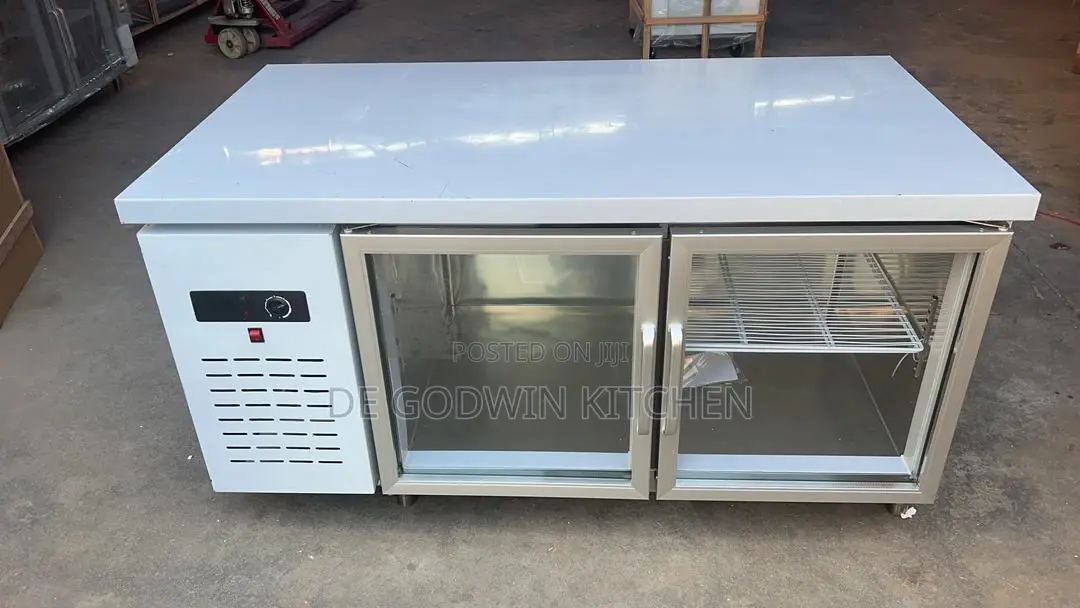 Counter Top Stainless Steel Display Fridge