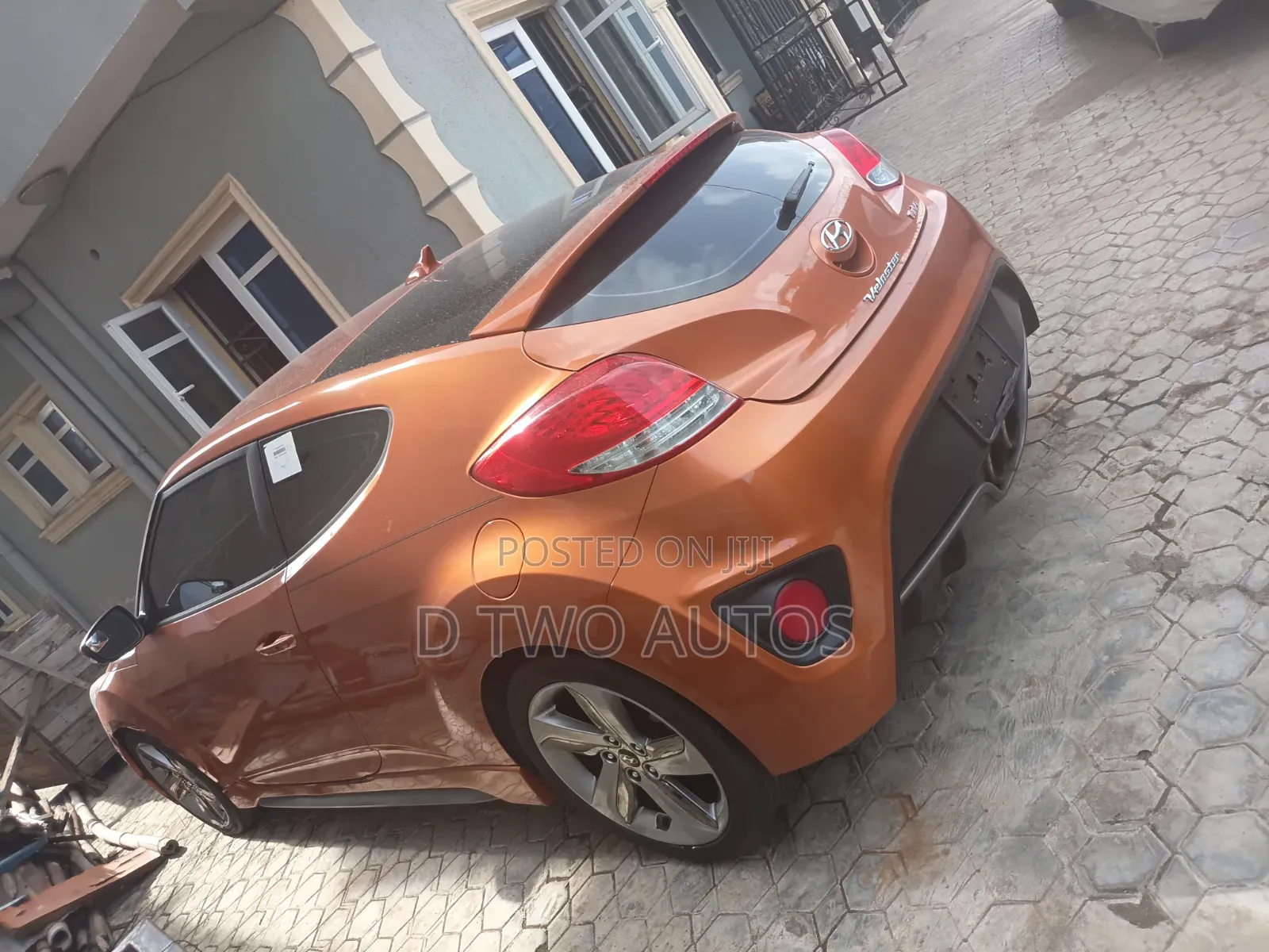 Hyundai Veloster Turbo 2013 Orange