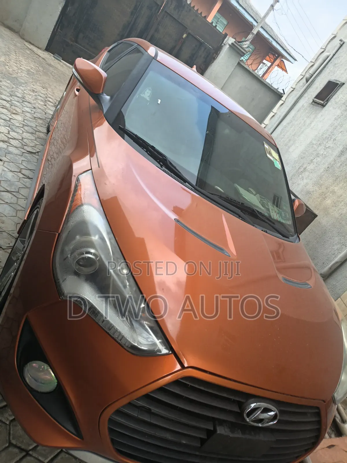 Hyundai Veloster Turbo 2013 Orange