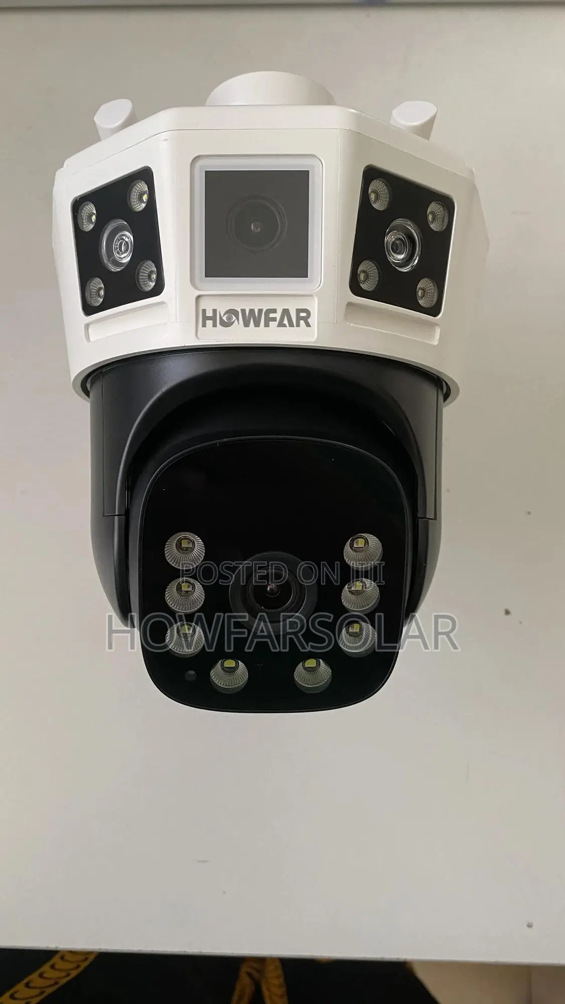 Aov Howfar Dual Lens Camera H2502, Solar Powered With a Free Sim Card