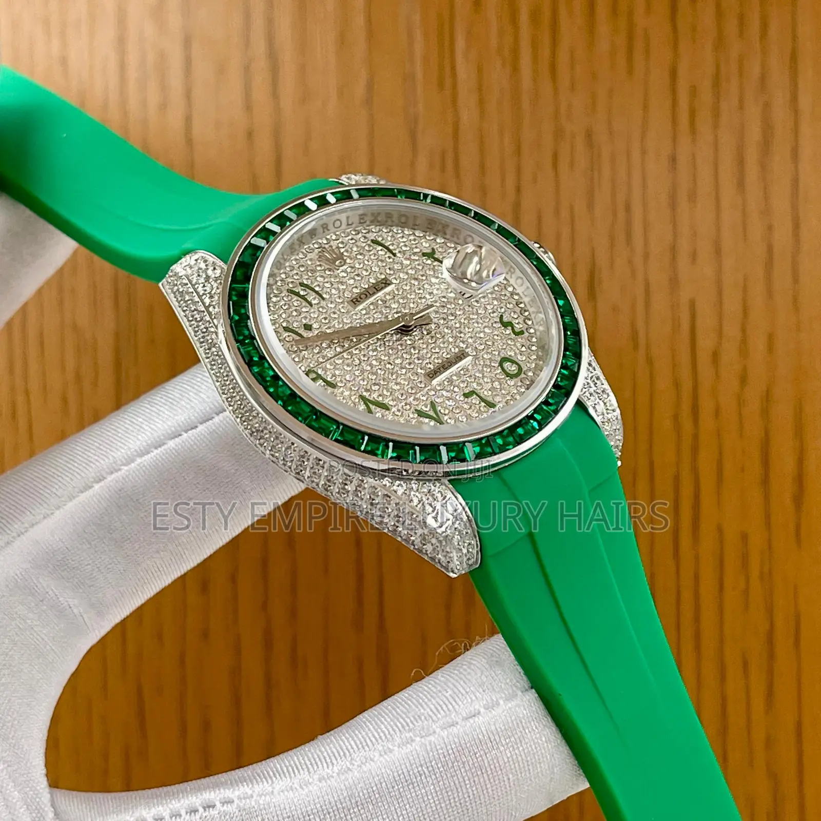 High Quality Luxury Rolex Rubber Wristwatch