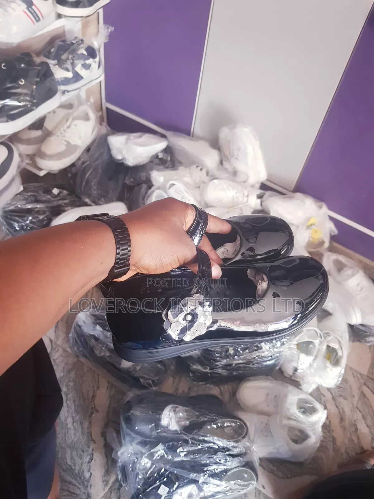 Glossy School Shoes