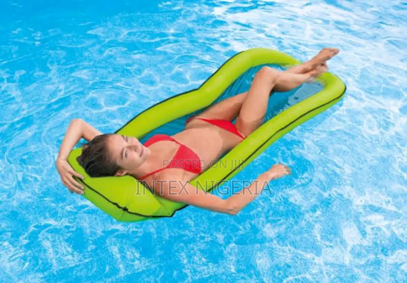 Intex Inflatable Mesh Pool Lounge Mat - Assortment Colours
