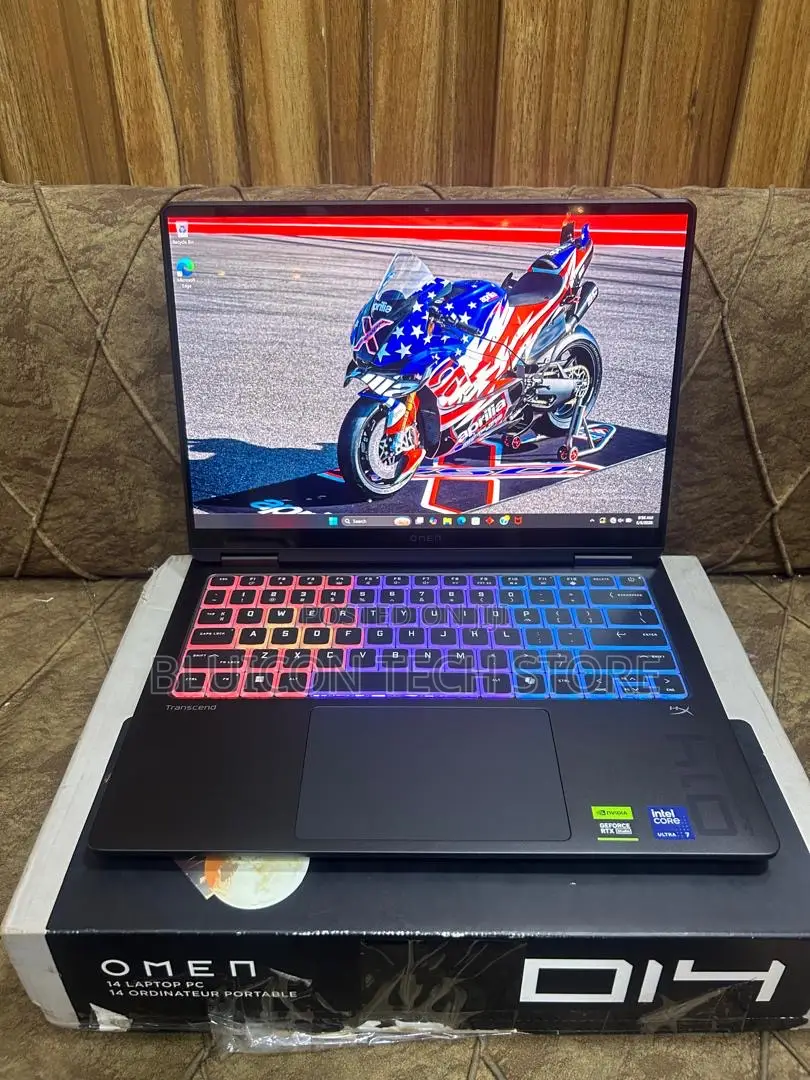 New Laptop HP Omen Transcend 14-fb0023dx 32GB Intel Core Ultra 7 SSD 1T