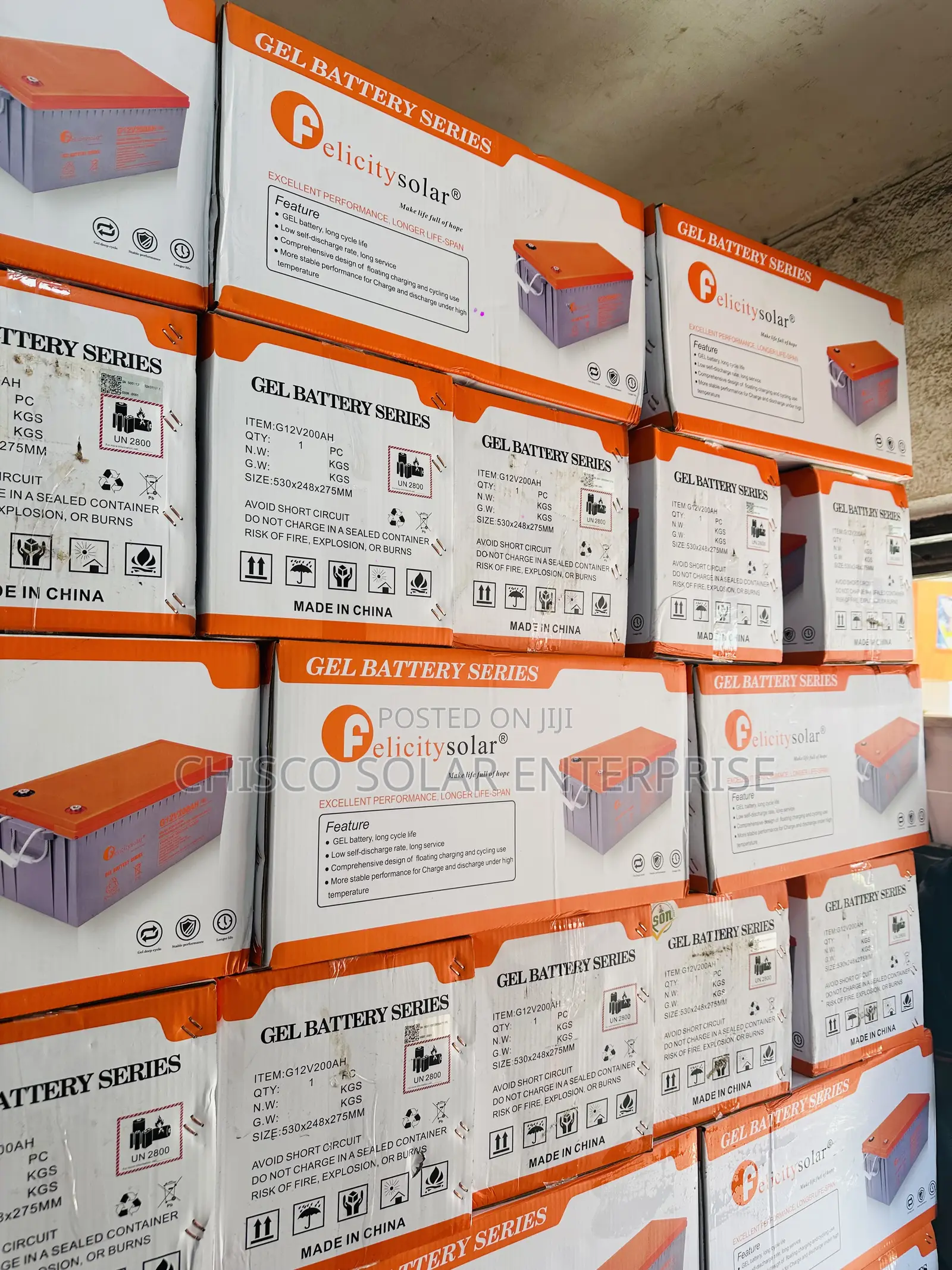 Felicity 200ah 12v Dry Cell Battery