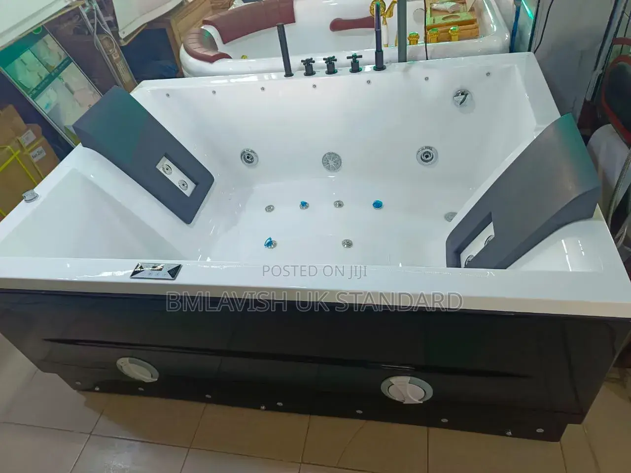 Special Double Jacuzzi Set With Massage