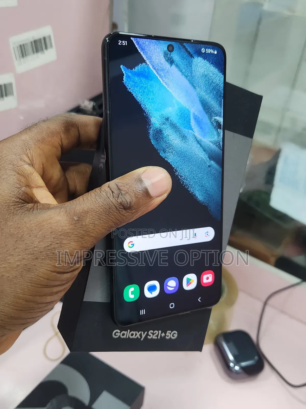 Samsung Galaxy S21+ 5G 128 GB Black