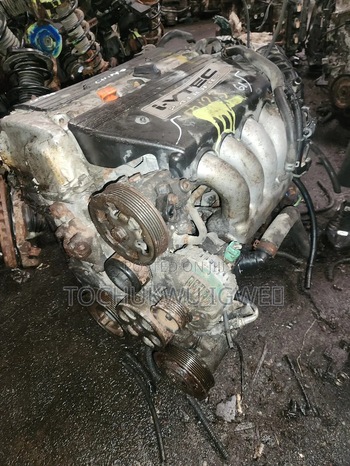 Honda Eod, Dc Engine 4 Plugs Complete 03/07 Model First Grade