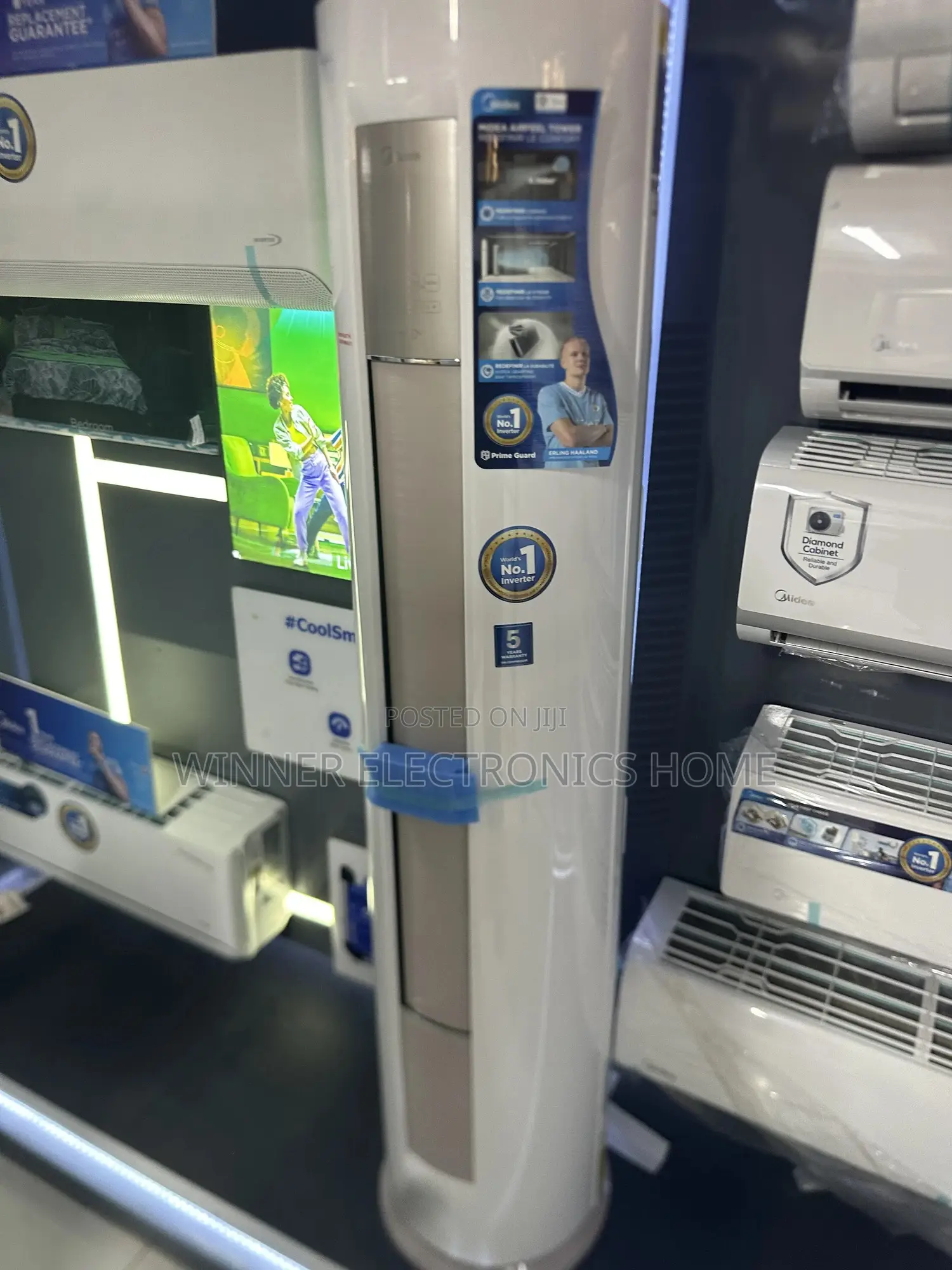 Midea 3tons Inverter Air Conditioner With Warranty 3hp Standing