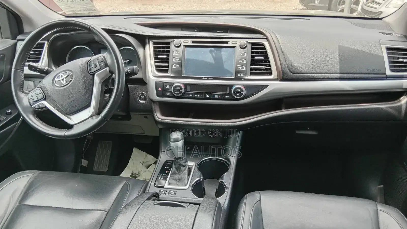 Toyota Highlander XLE 4dr SUV AWD (3.5L 6cyl 6A) 2015 Black