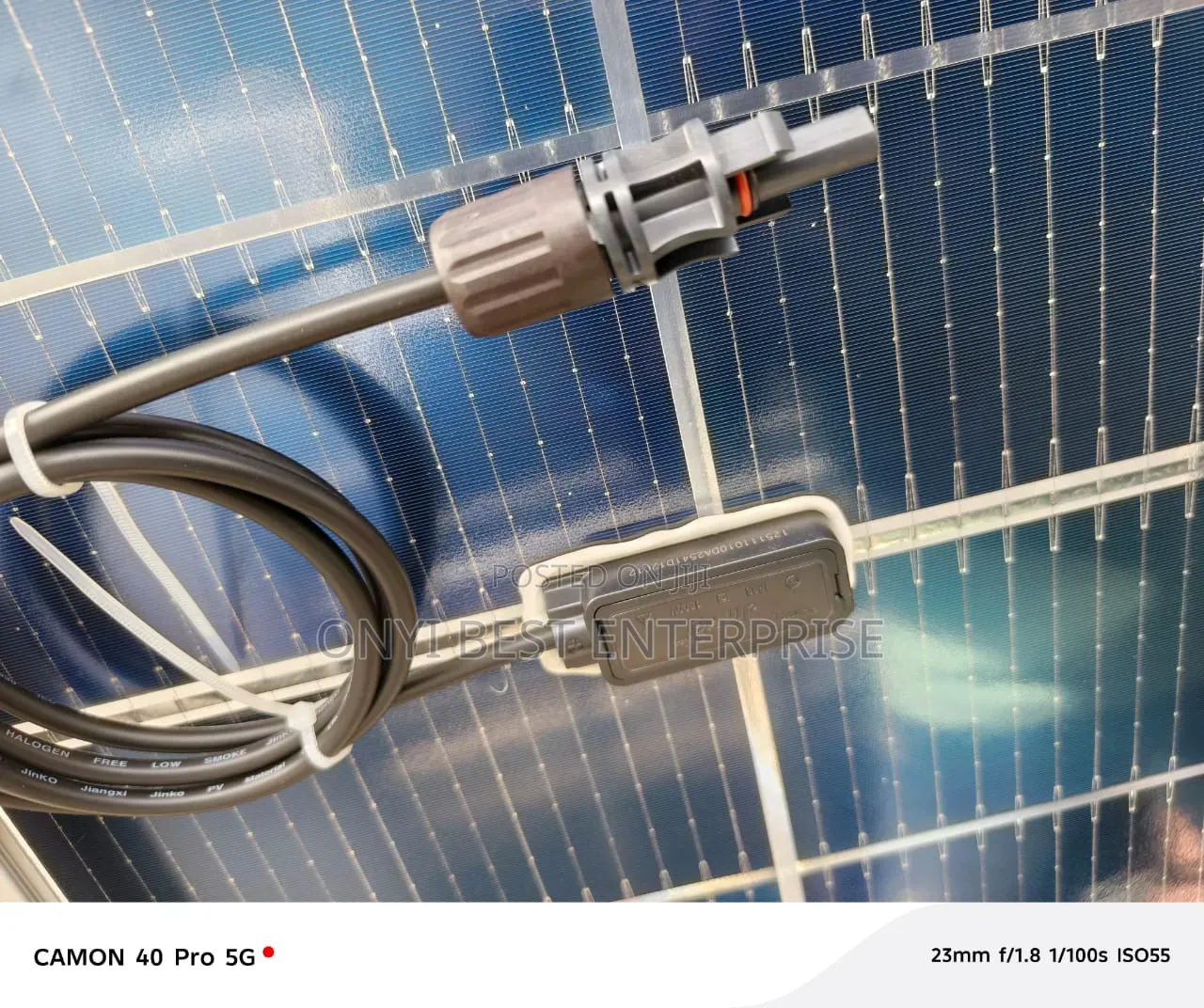 Original Jinko Bifacial Solar Panels 650watts Brand New One