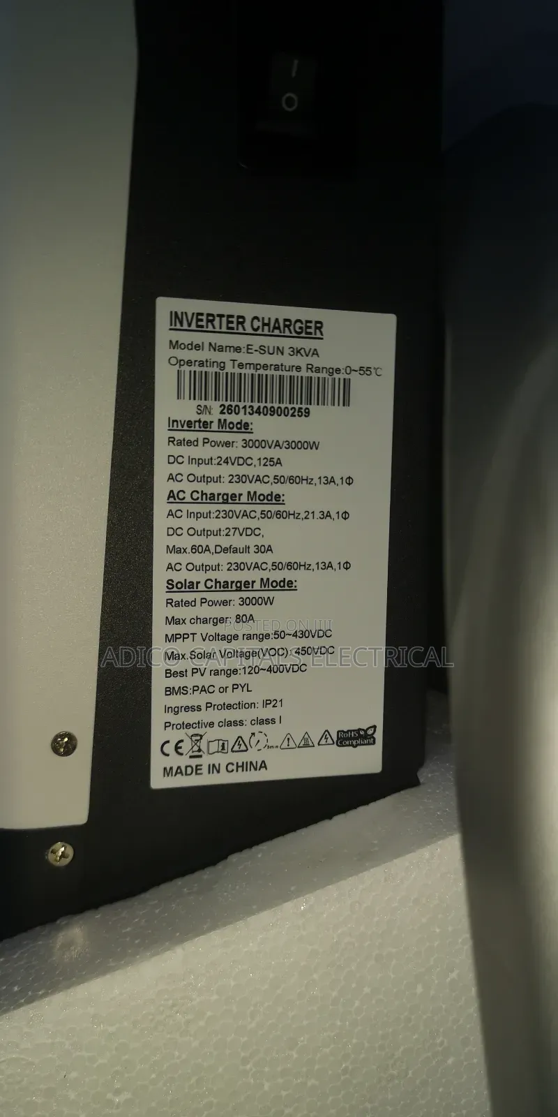 Sako 3kva Hybrid Inverter
