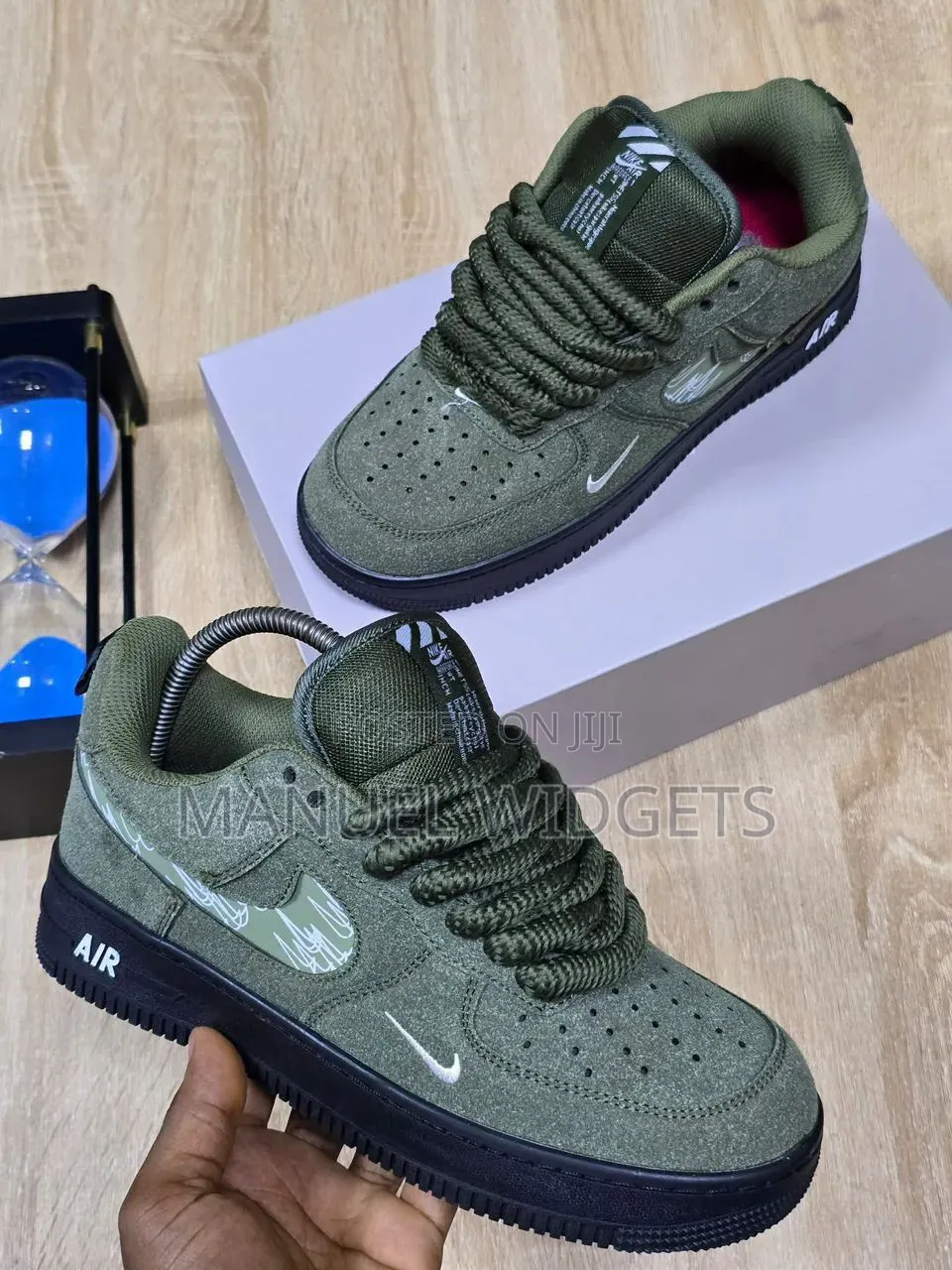 Nike Air Force Grey Sneakers – Premium Quality