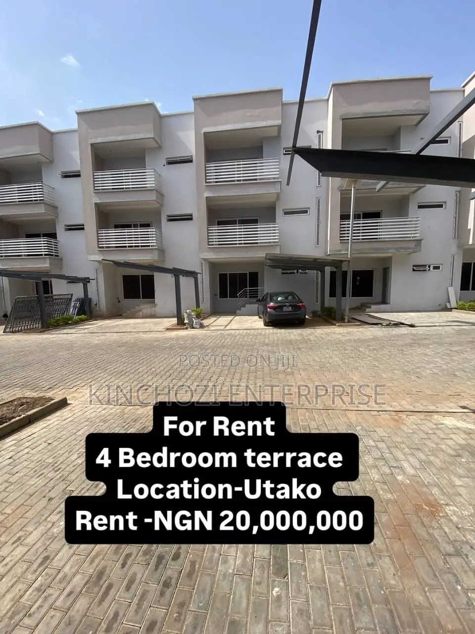 4bdrm Townhouse / Terrace in Utako for rent