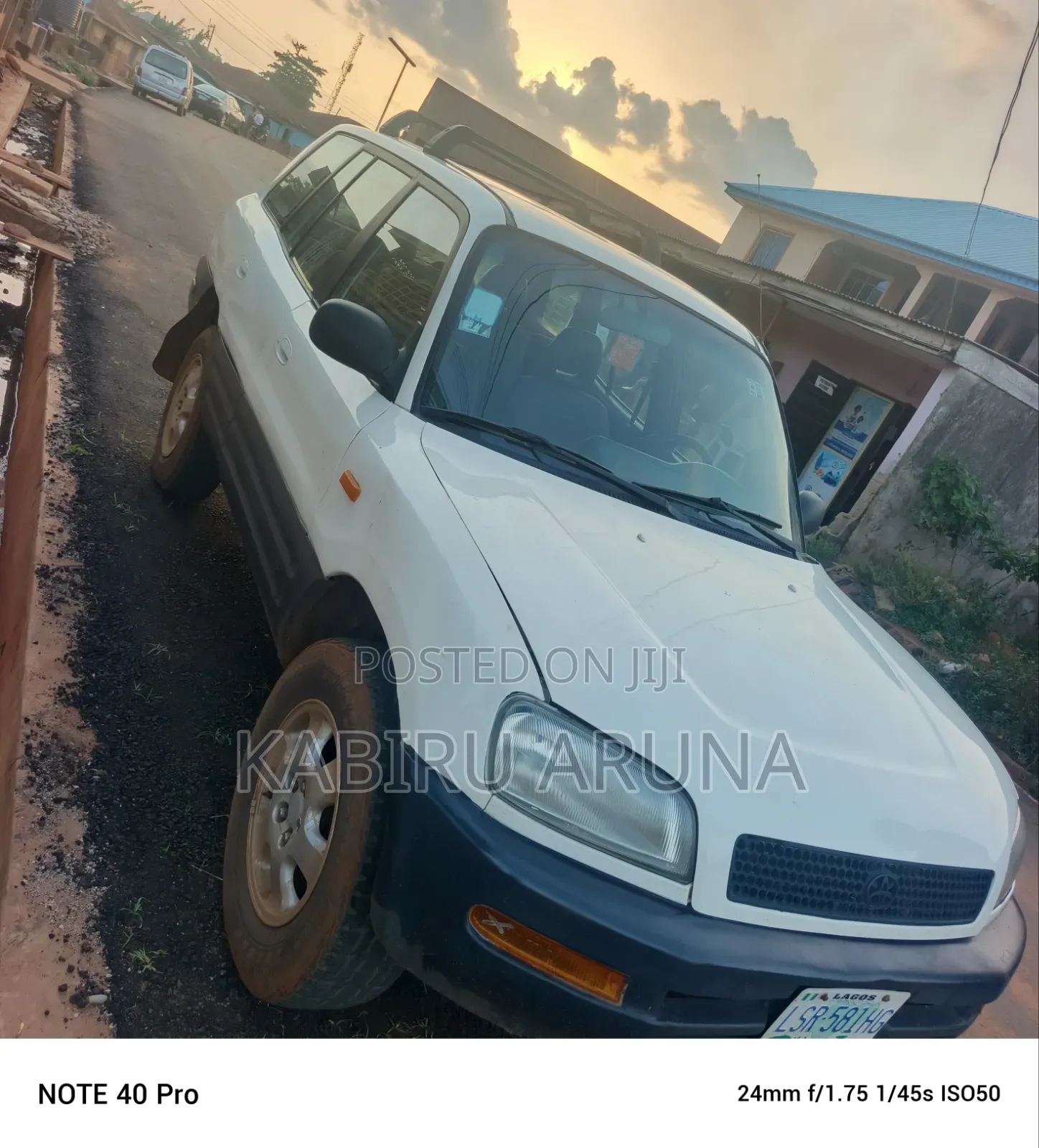 Toyota RAV4 Cabriolet 1998 White