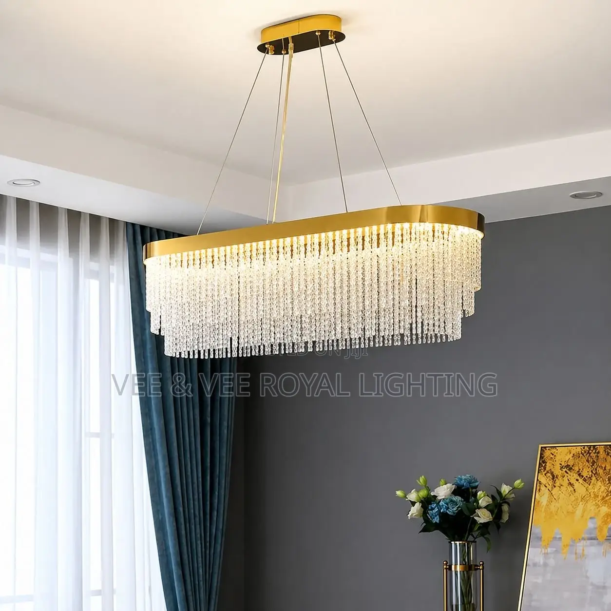 Luxury Crystal Chandelier-for Living Room, Masters Bedroom, Hotel