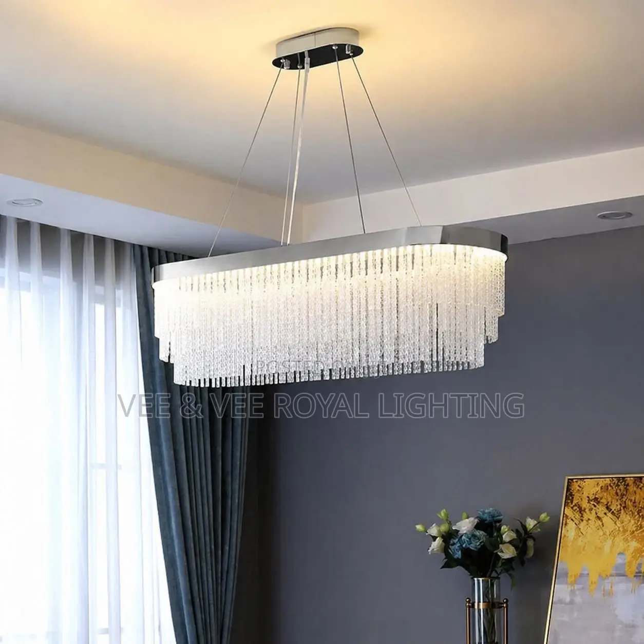 Luxury Crystal Chandelier-for Living Room, Masters Bedroom, Hotel