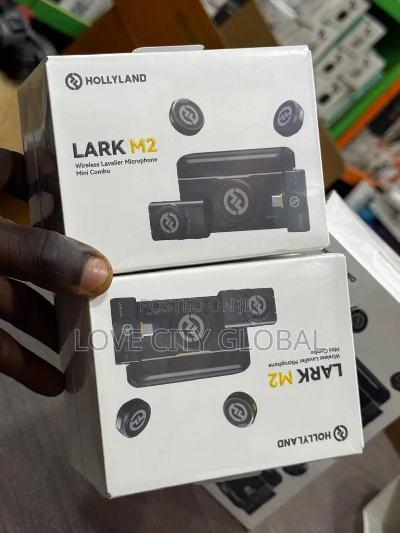 Hollyland Lark M2 Mini Combo Microphone Wireless Lavalier - All Device