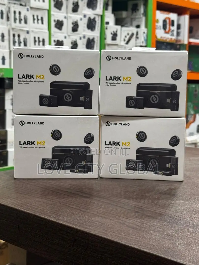 Hollyland Lark M2 Mini Combo Microphone Wireless Lavalier - All Device