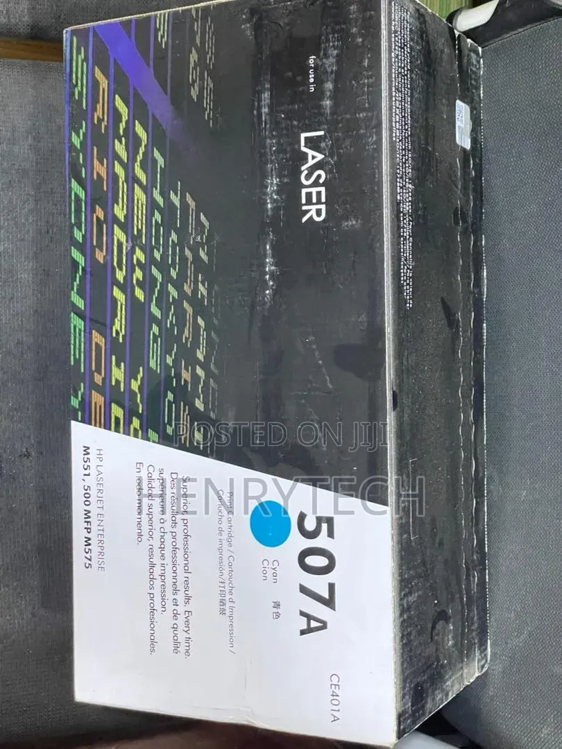 507a Cartridge Toner Genuine Hp Color