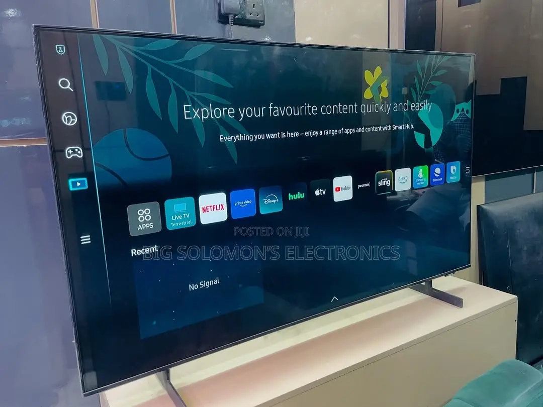 55inch Samsung Qled QHDR Resolution Smart Tv With Vde Tested Engine