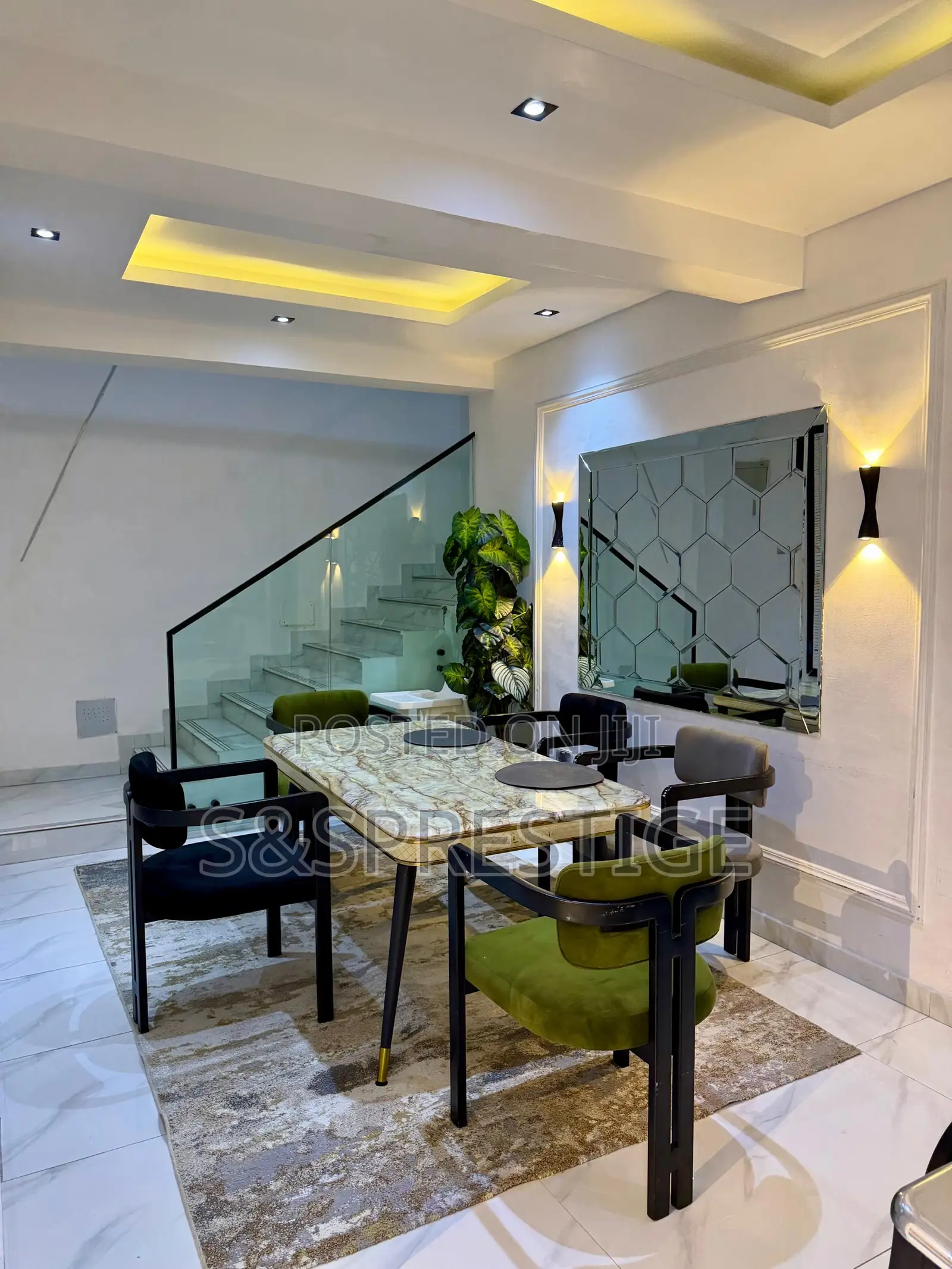 Furnished 3bdrm Townhouse / Terrace in Banana Island for rent