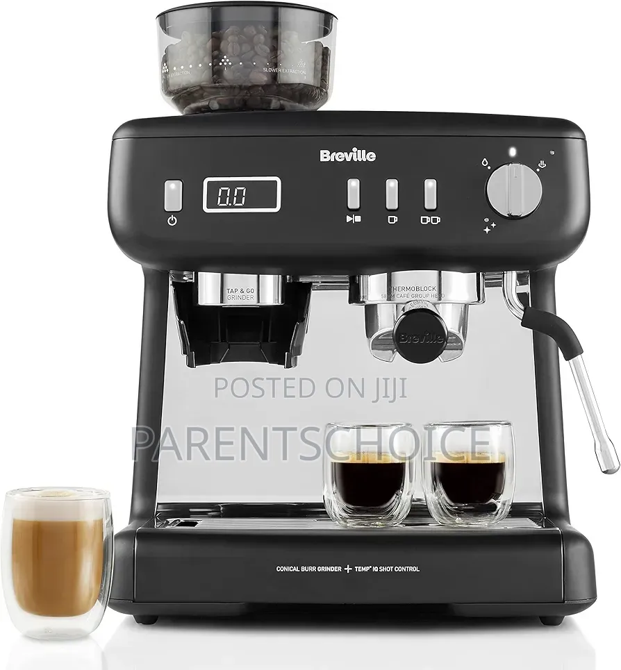Breville Barista Max+Espresso Machine With Intelligent Grinder,Dosage