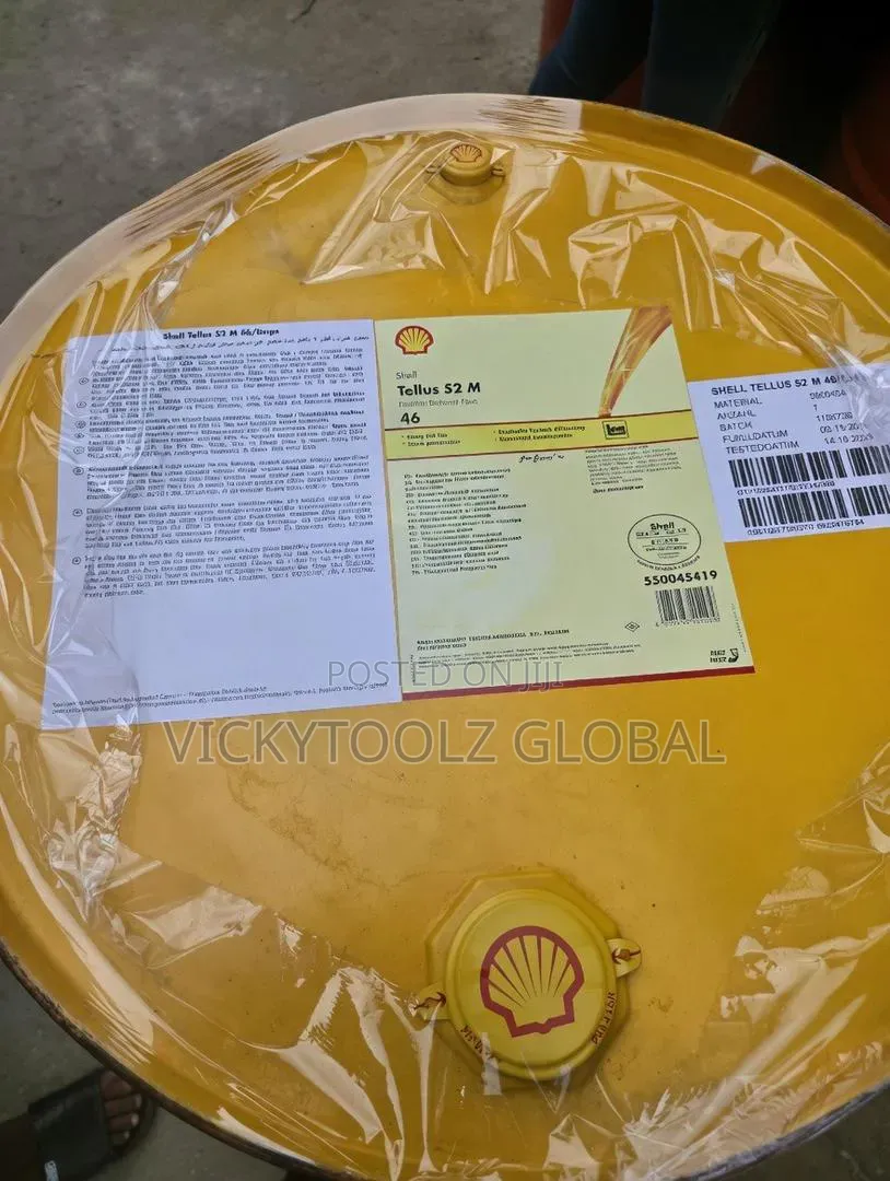 Shell Tellus S2 M 46 Mineral Hydraulic Oil Drum Drum/209l