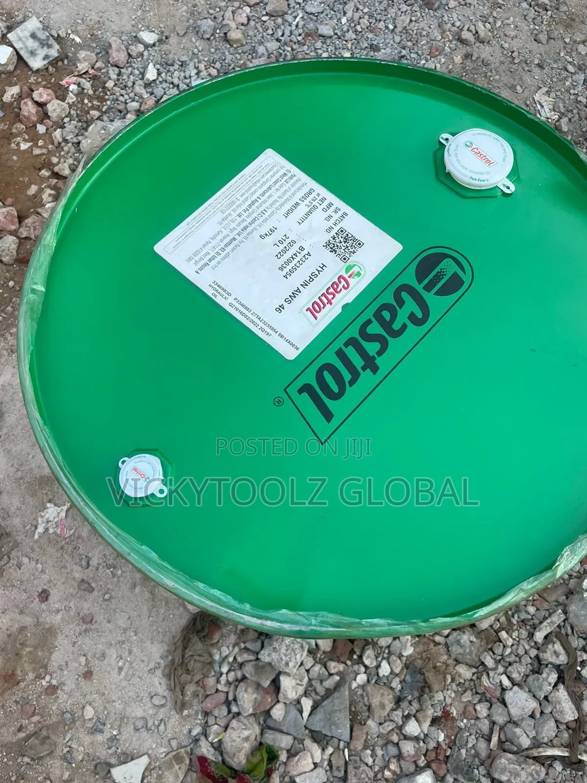 Castrol Hyspin Aws 46 210liters