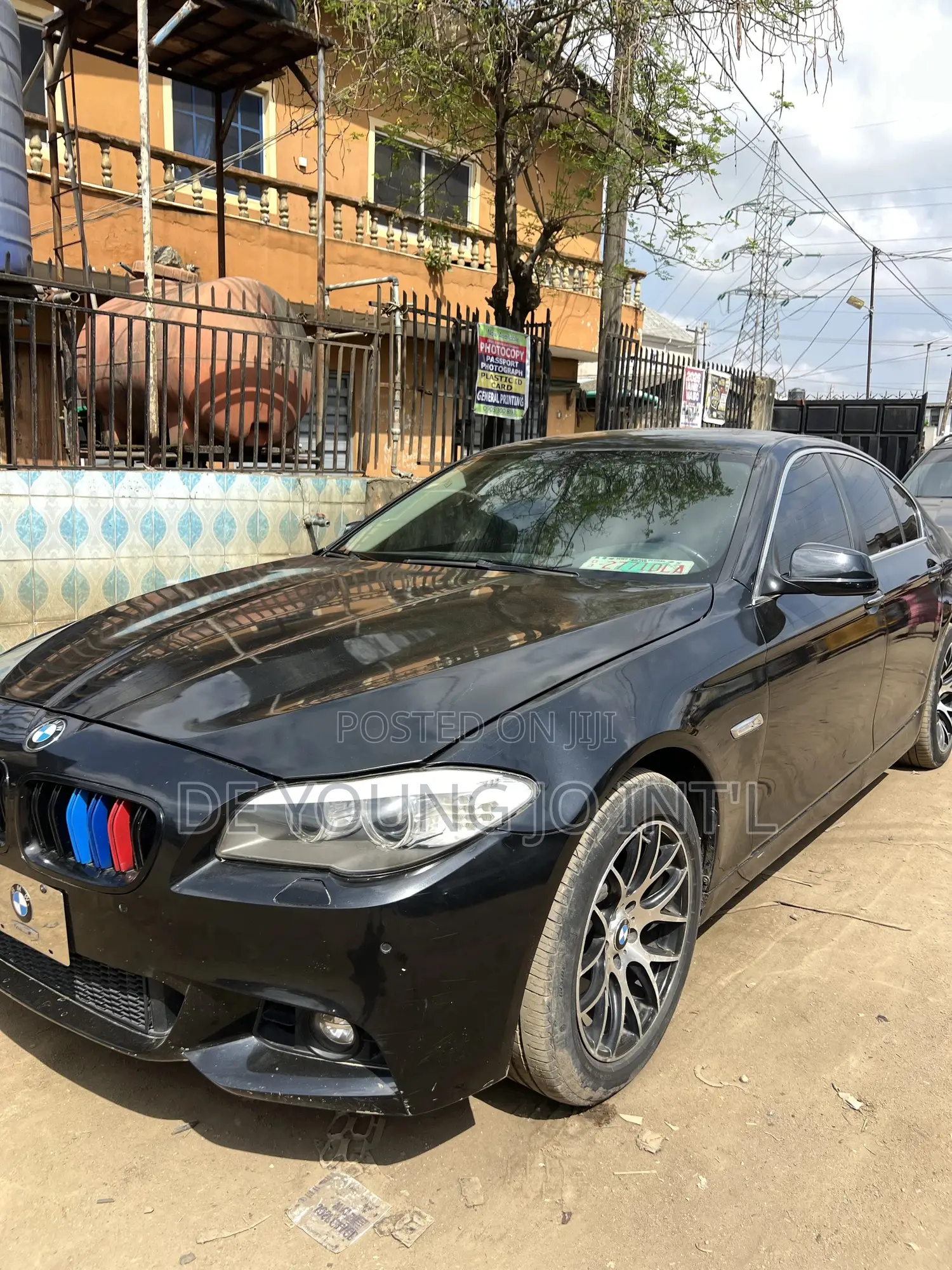 BMW 5 Series 528i 2014 Black