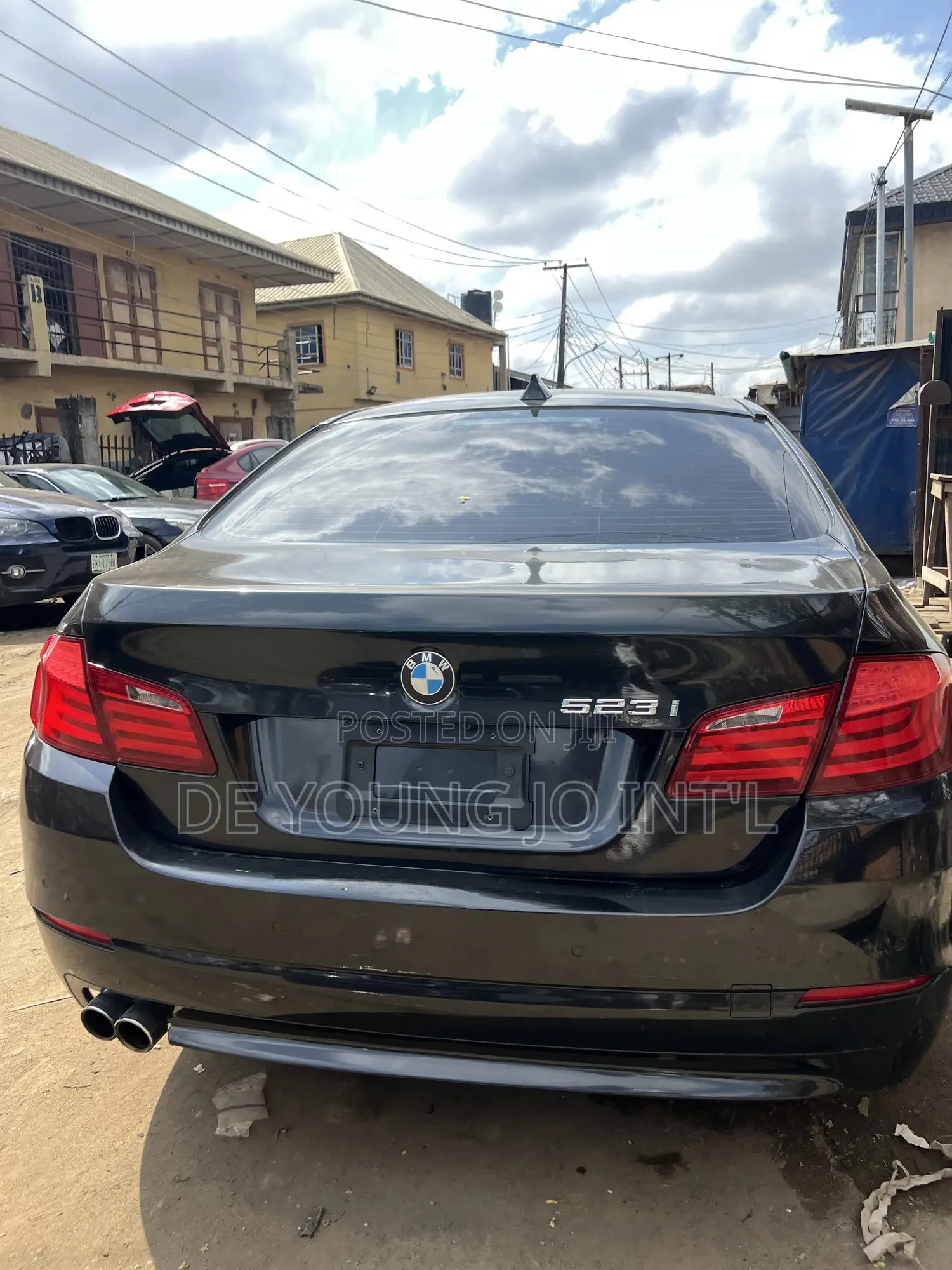 BMW 5 Series 528i 2014 Black