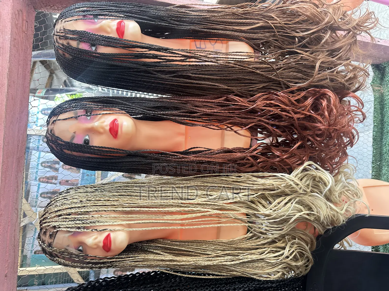 French Curl Braider Wig
