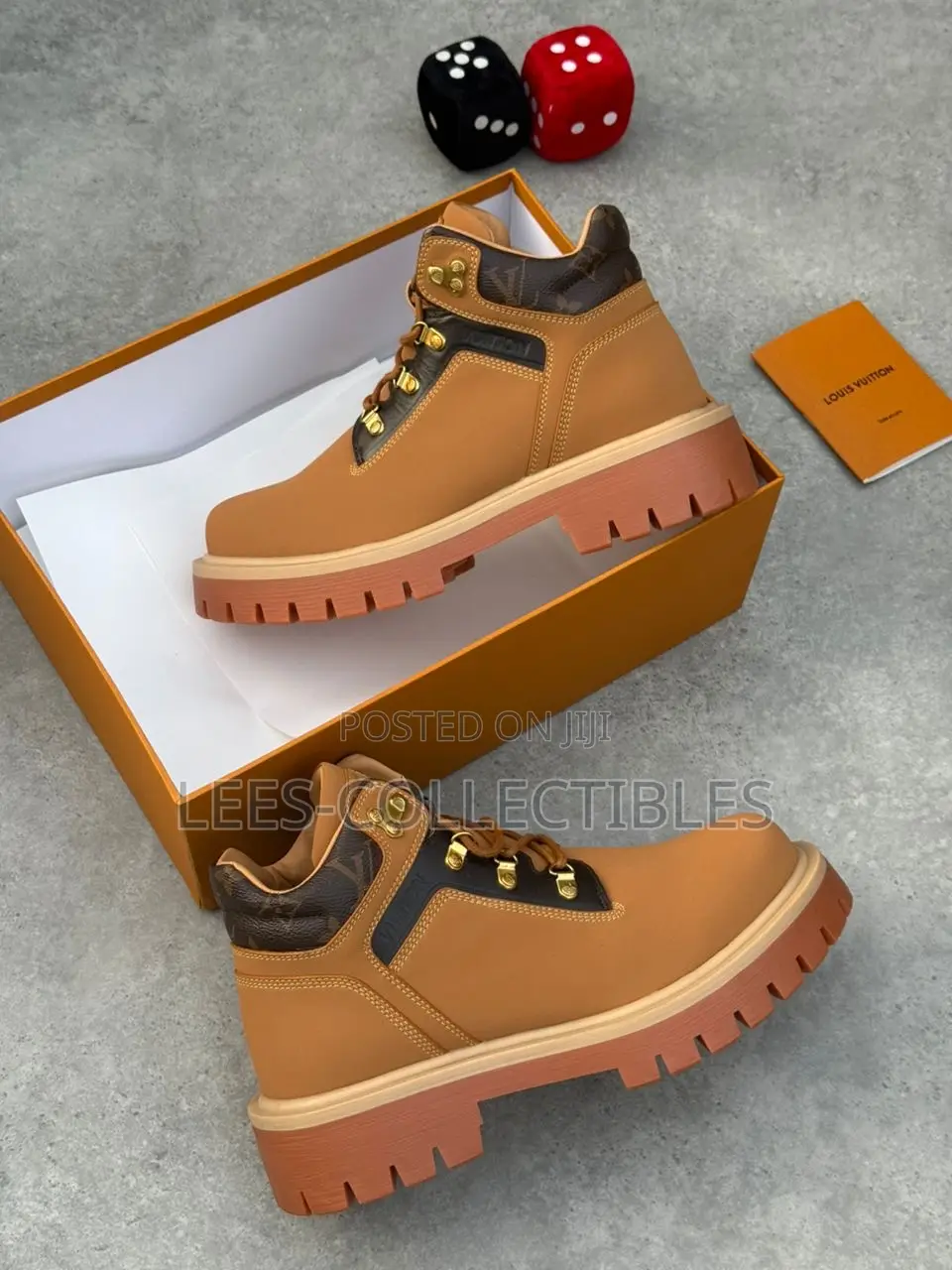 Best Quality Louis Vuitton X Timberland Boots