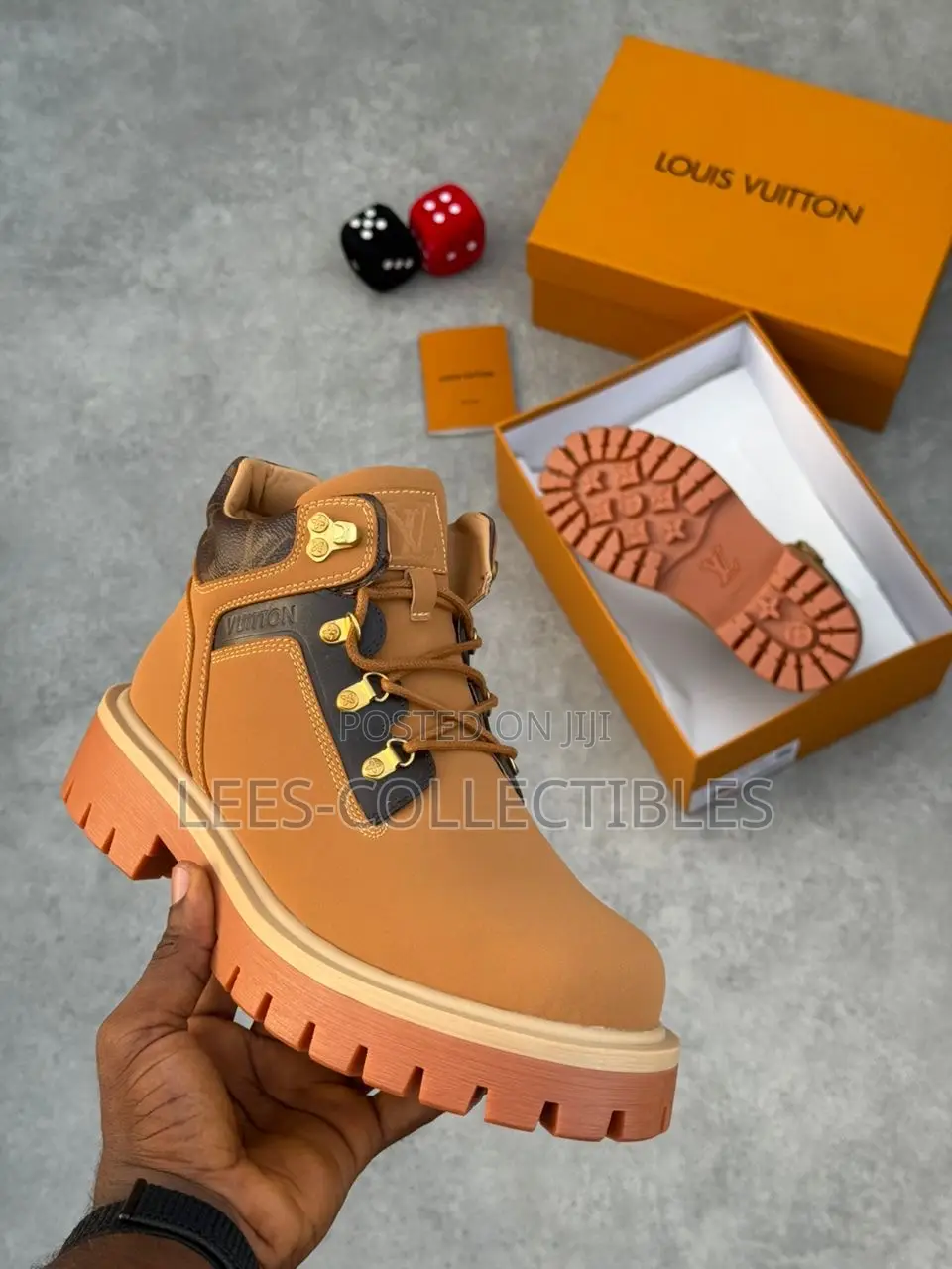 Best Quality Louis Vuitton X Timberland Boots
