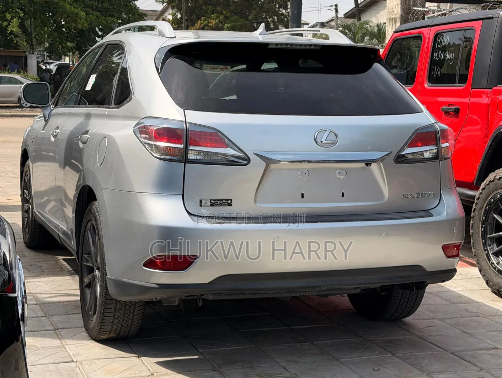 Lexus RX 350 F Sport AWD 2014 Silver