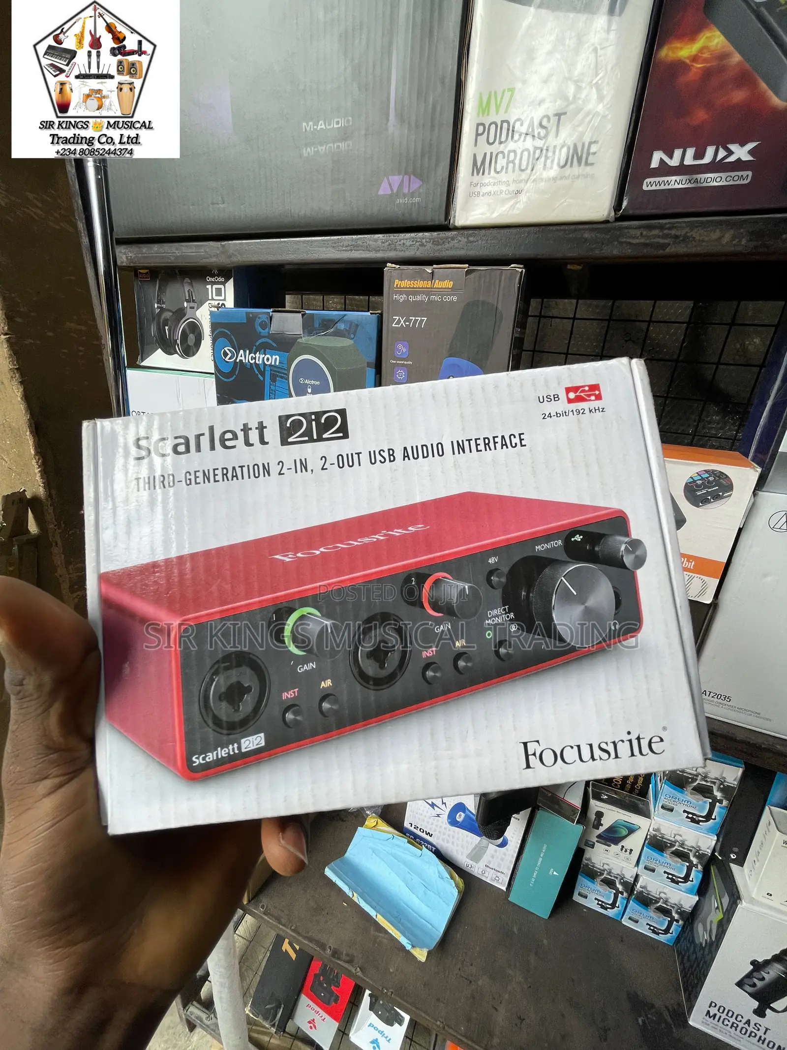 Focusrite Scarlett 2i2 (3rd Generation) Usb Audio Interface