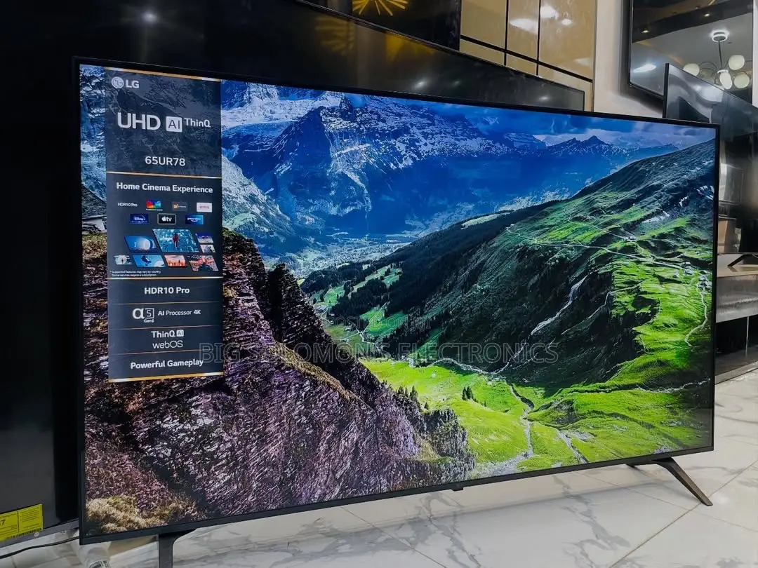 Lg 65" Frameless Uhd HDR Webos