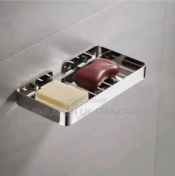 Silver Wall Soap Dish