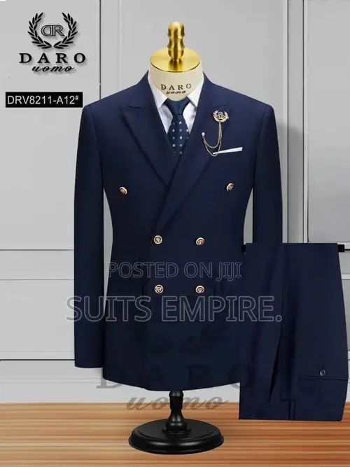 Daro Uomo Double-Breasted 2-Piece Suits