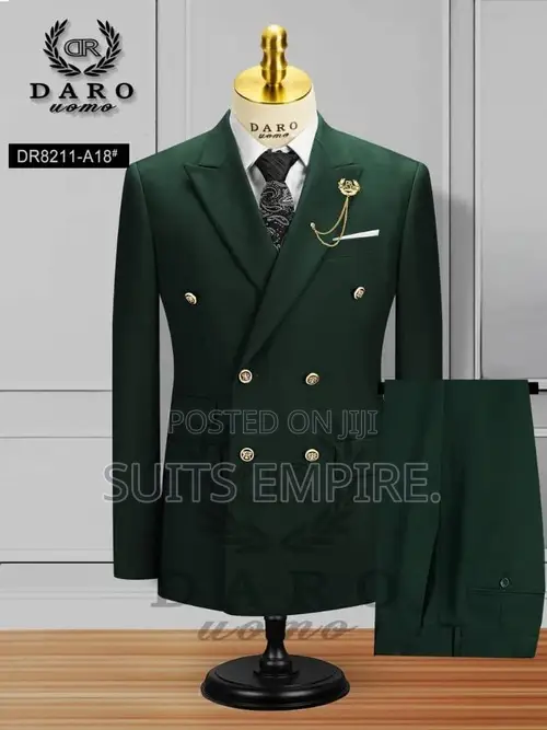 Daro Uomo Double-Breasted 2-Piece Suits