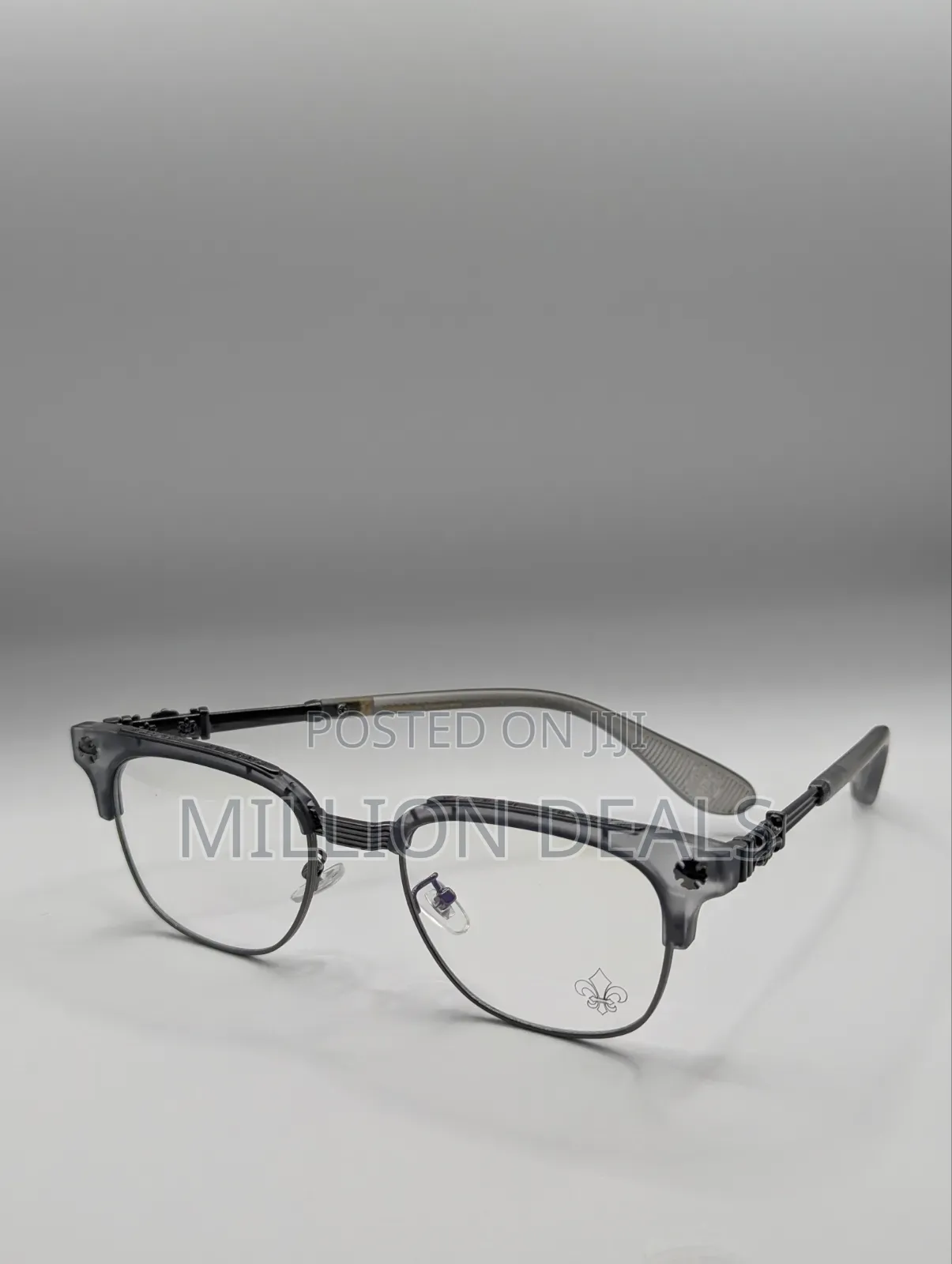 Stylish See Through Luxury Men's Classic Glasses