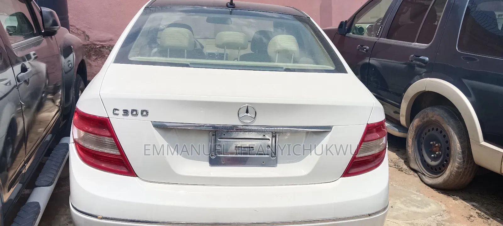 Mercedes-Benz C300 Luxury Sedan AWD (3.0L 6cyl 7A) 2009 White