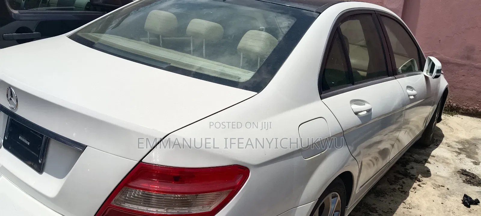 Mercedes-Benz C300 Luxury Sedan AWD (3.0L 6cyl 7A) 2009 White