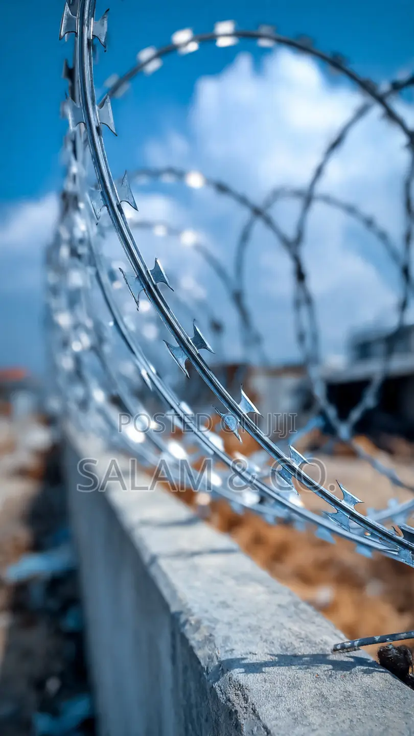 Heavy-Duty Concertina Razor Wire/ Barbed Wire - For High Security