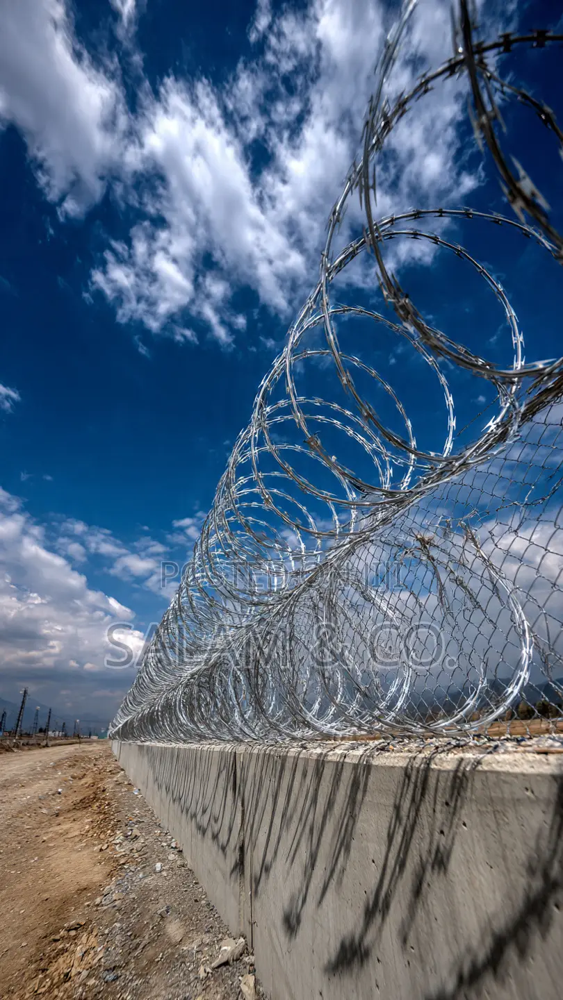 Heavy-Duty Concertina Razor Wire/ Barbed Wire - For High Security