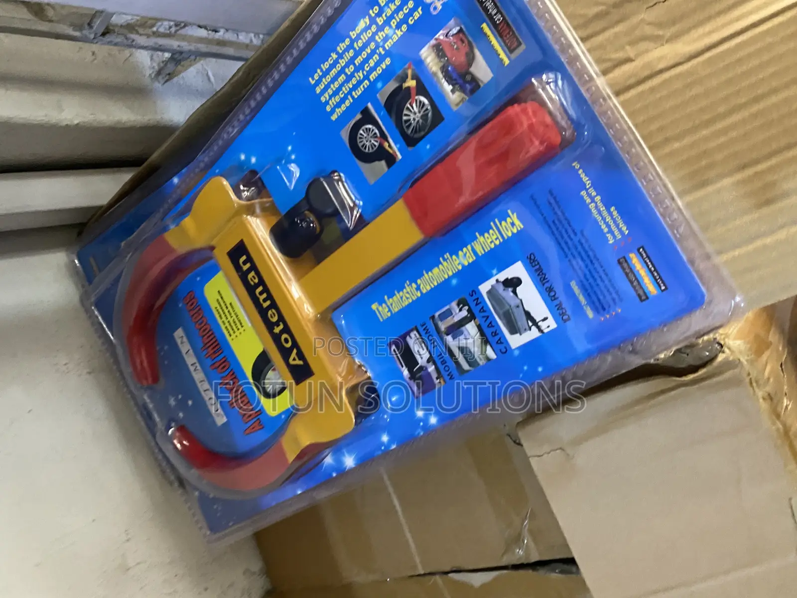 Tyre Wheel Clamp