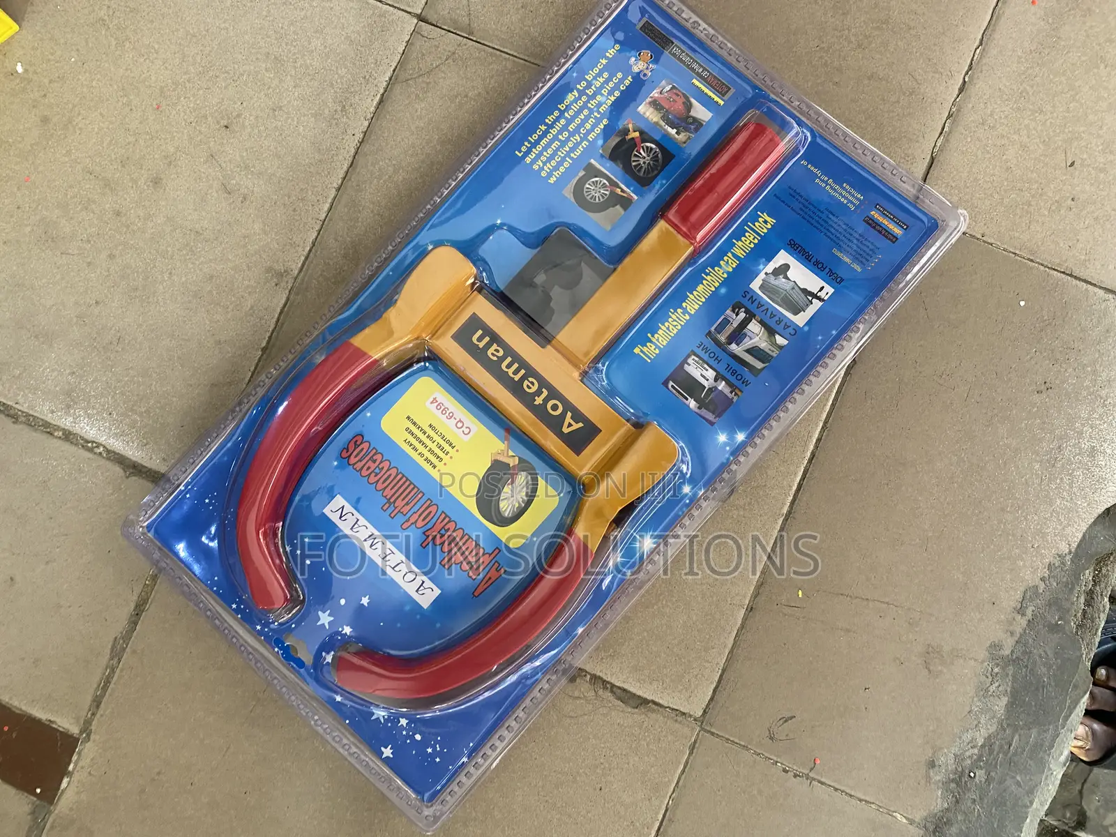 Cat Wheel Clamp